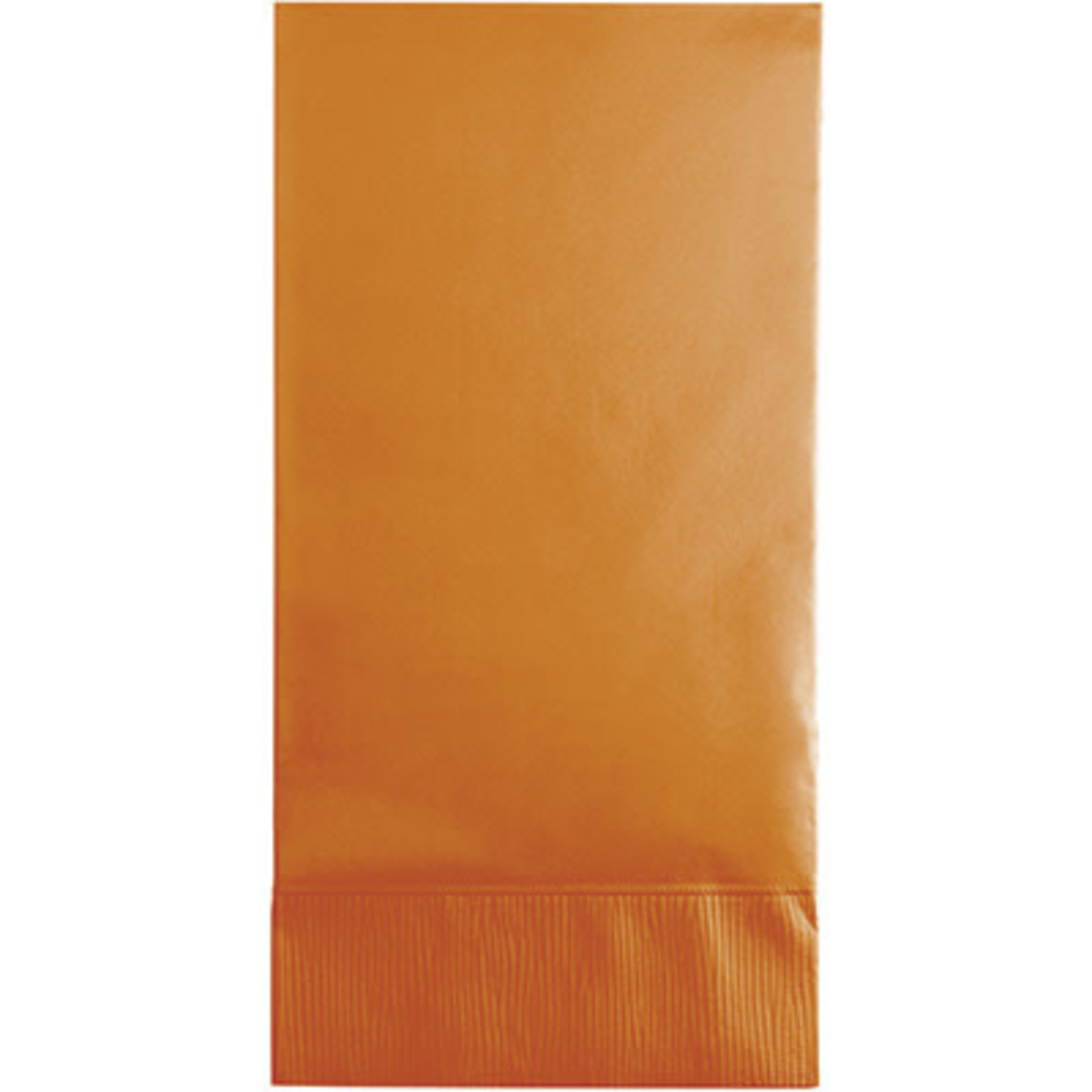 Touch of Color Pumpkin Spice Orange 3-Ply Guest Towels - 16ct.