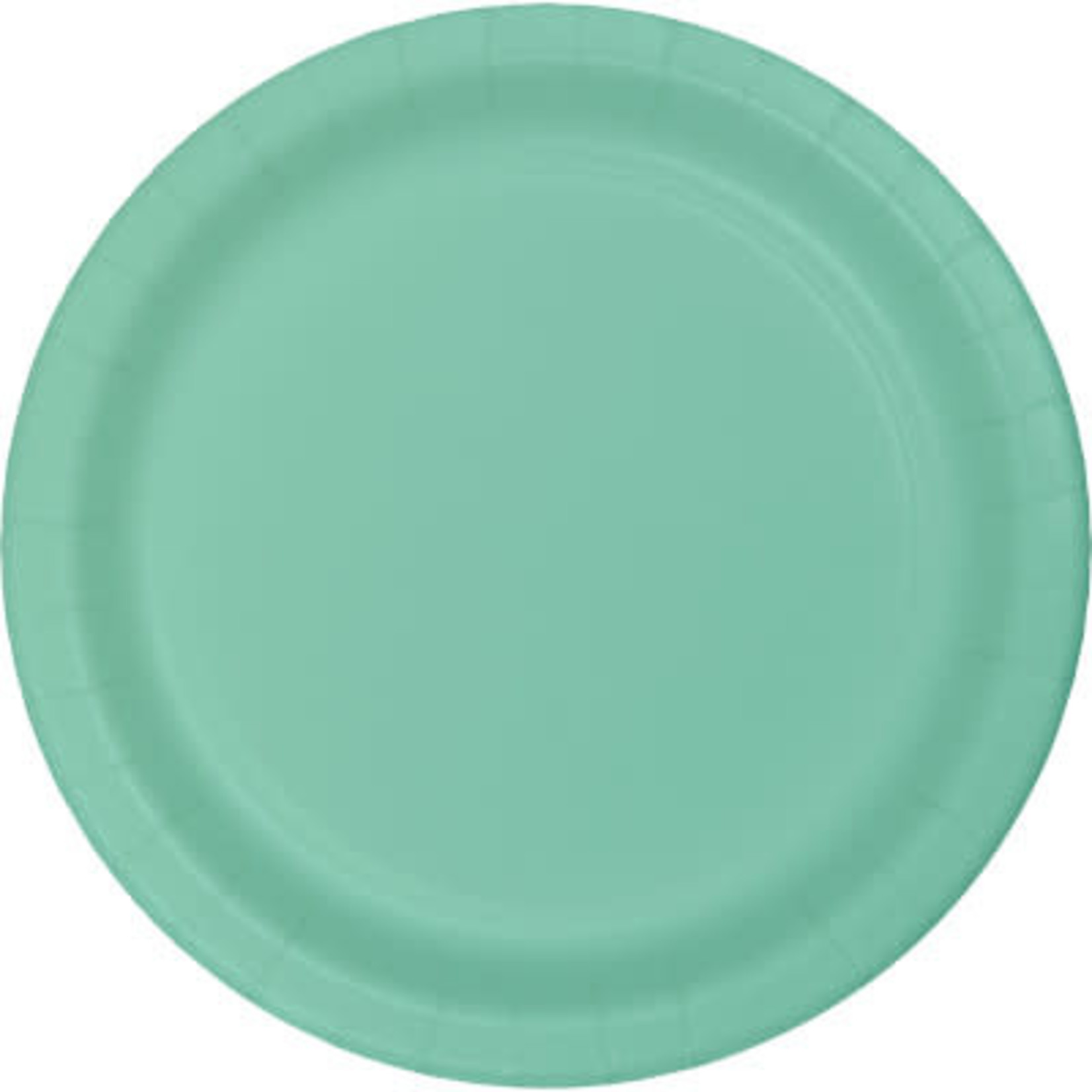 Touch of Color 7" Mint Green Paper Plates - 24ct.