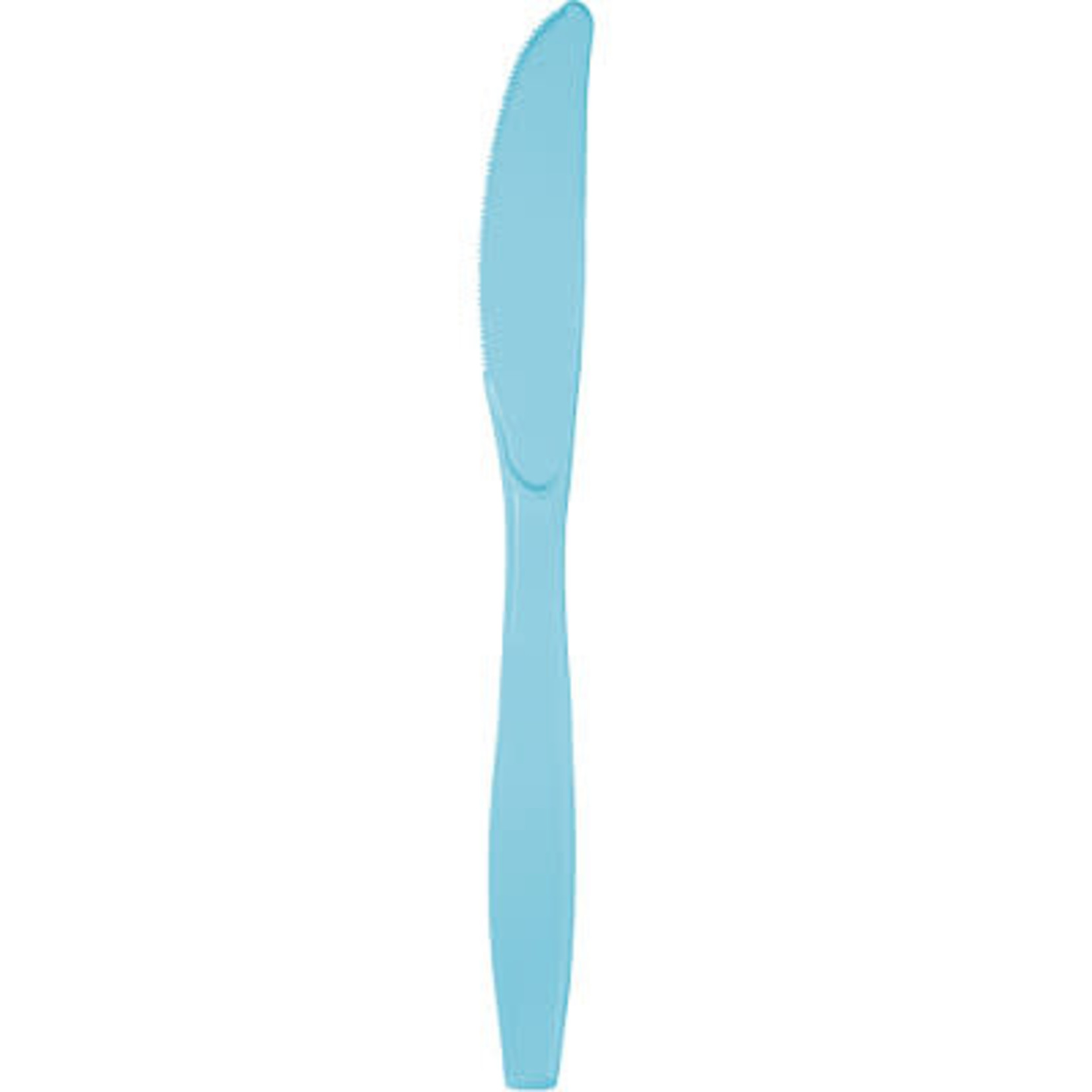Touch of Color Pastel Blue Premium Plastic Knives - 24ct.