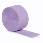 Touch of Color 81' Lavender Crepe Paper Streamer