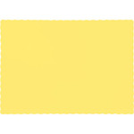 Touch of Color Mimosa Yellow Paper Placemats- 50ct.