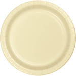 Touch of Color 10" Ivory Paper Plates - 24ct.