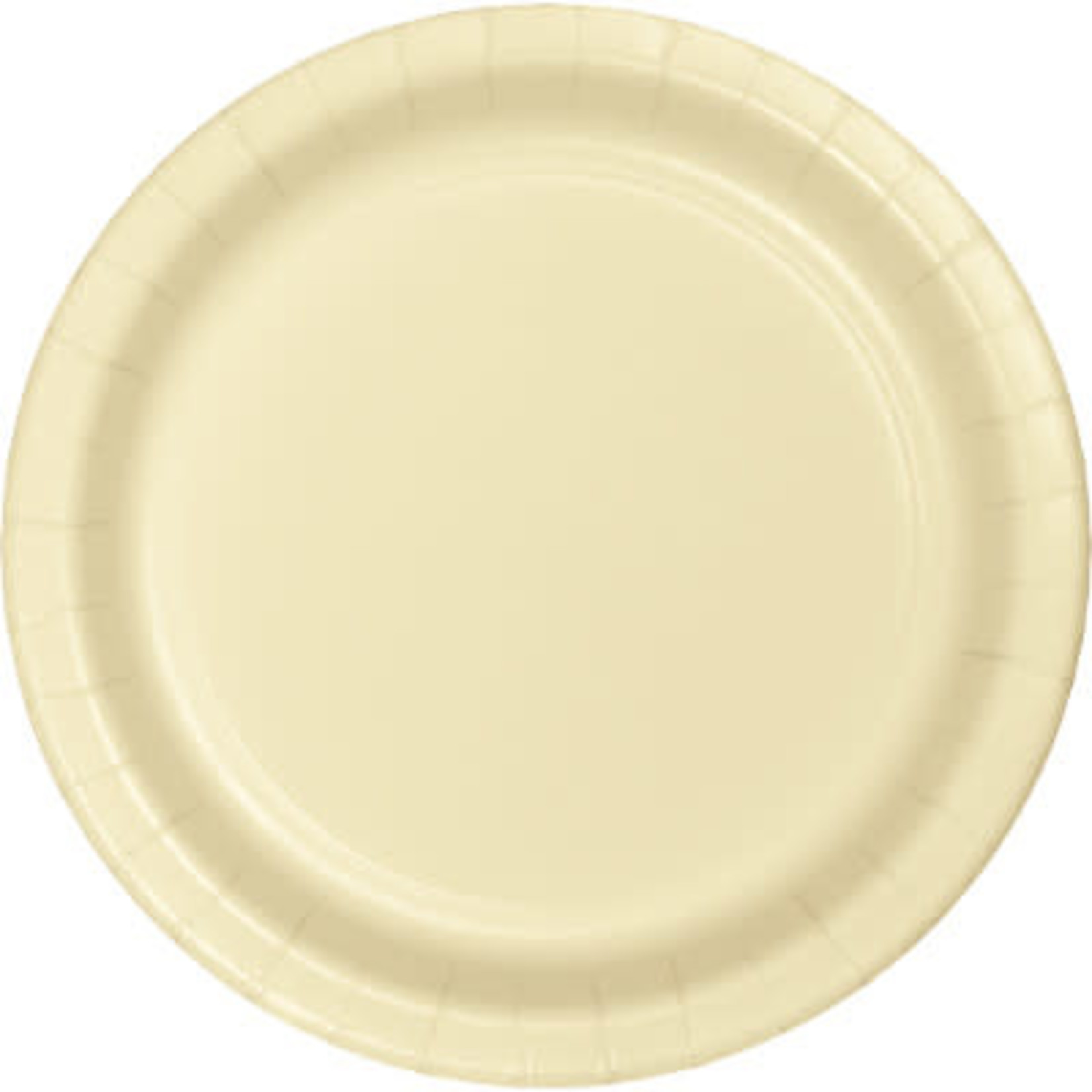 Touch of Color 10" Ivory Paper Plates - 24ct.