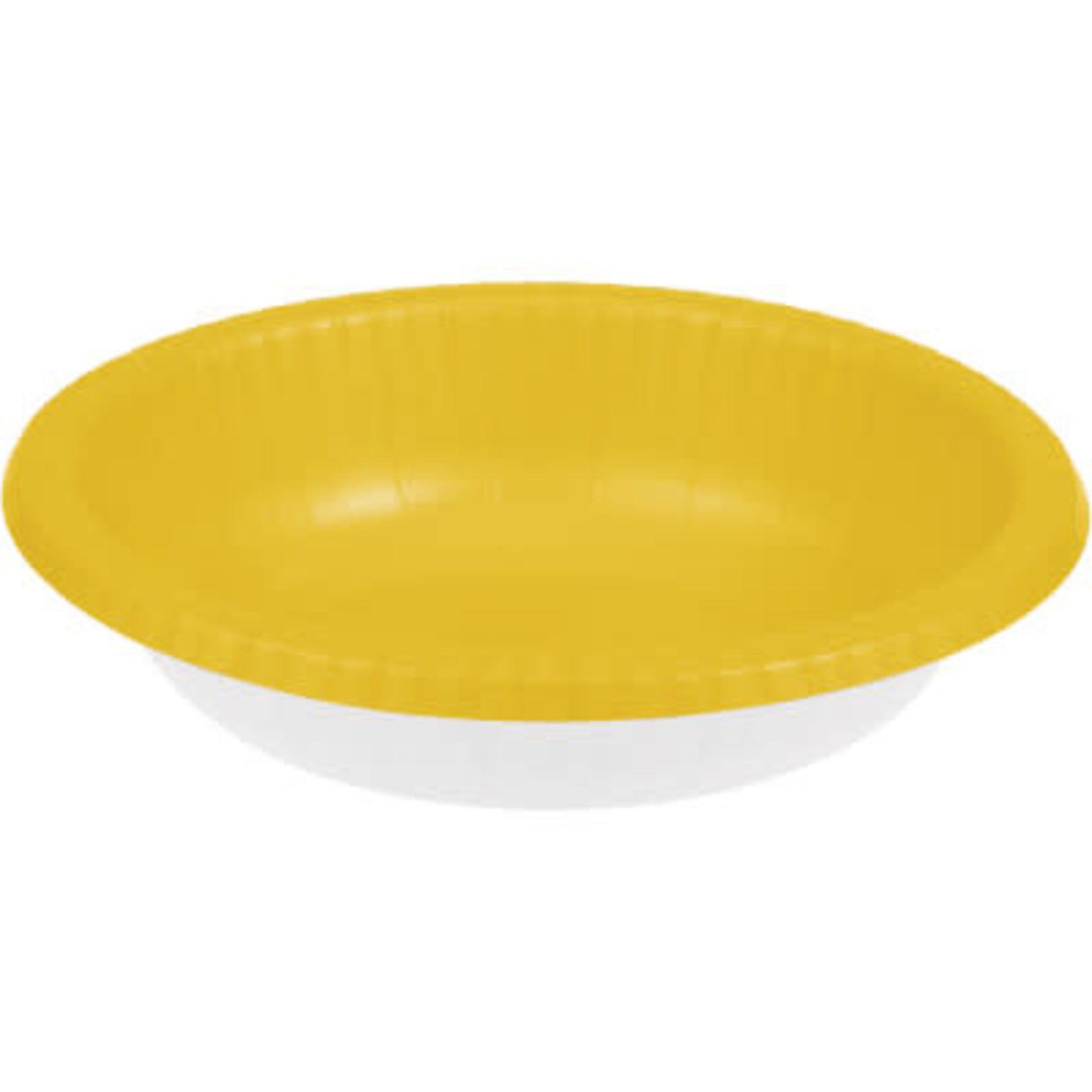 Touch of Color 20oz. School Bus Yellow Paper Bowls - 20ct.