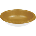 Touch of Color 20oz. Glittering Gold Paper Bowls - 20ct.