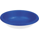 Touch of Color 20oz. Cobalt Blue Paper Bowls - 20ct.