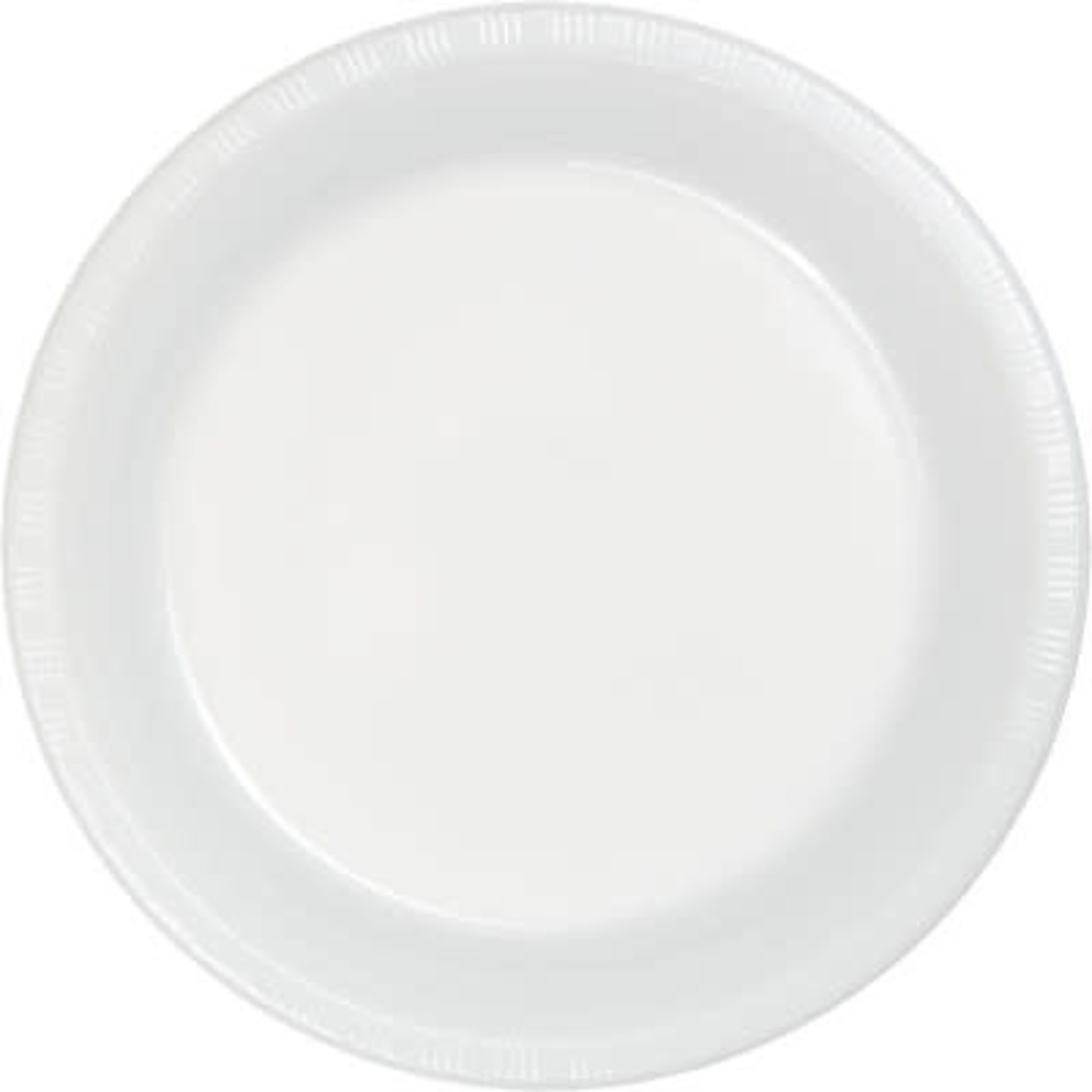 Touch of Color 7" White Paper Plates - 24ct.