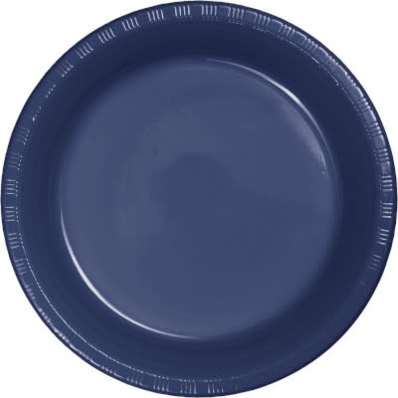 Touch of Color 7" Navy Blue Paper Plates - 24ct.
