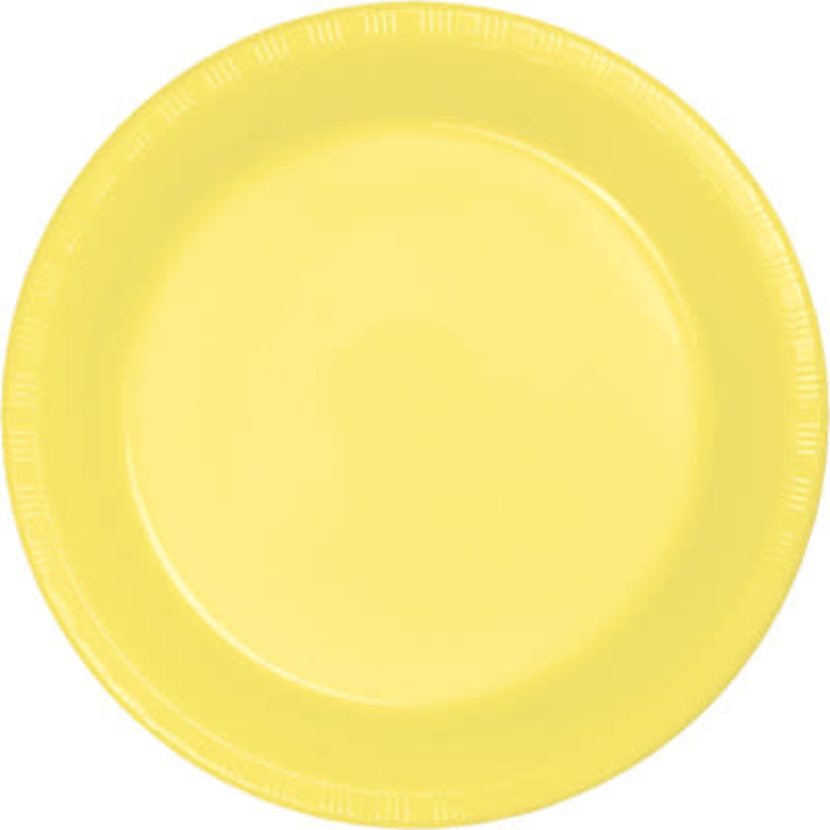 Touch of Color 7" Mimosa Yellow Paper Plates - 24ct.