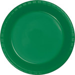 Touch of Color 7" Emerald Green Paper Plates - 24ct.