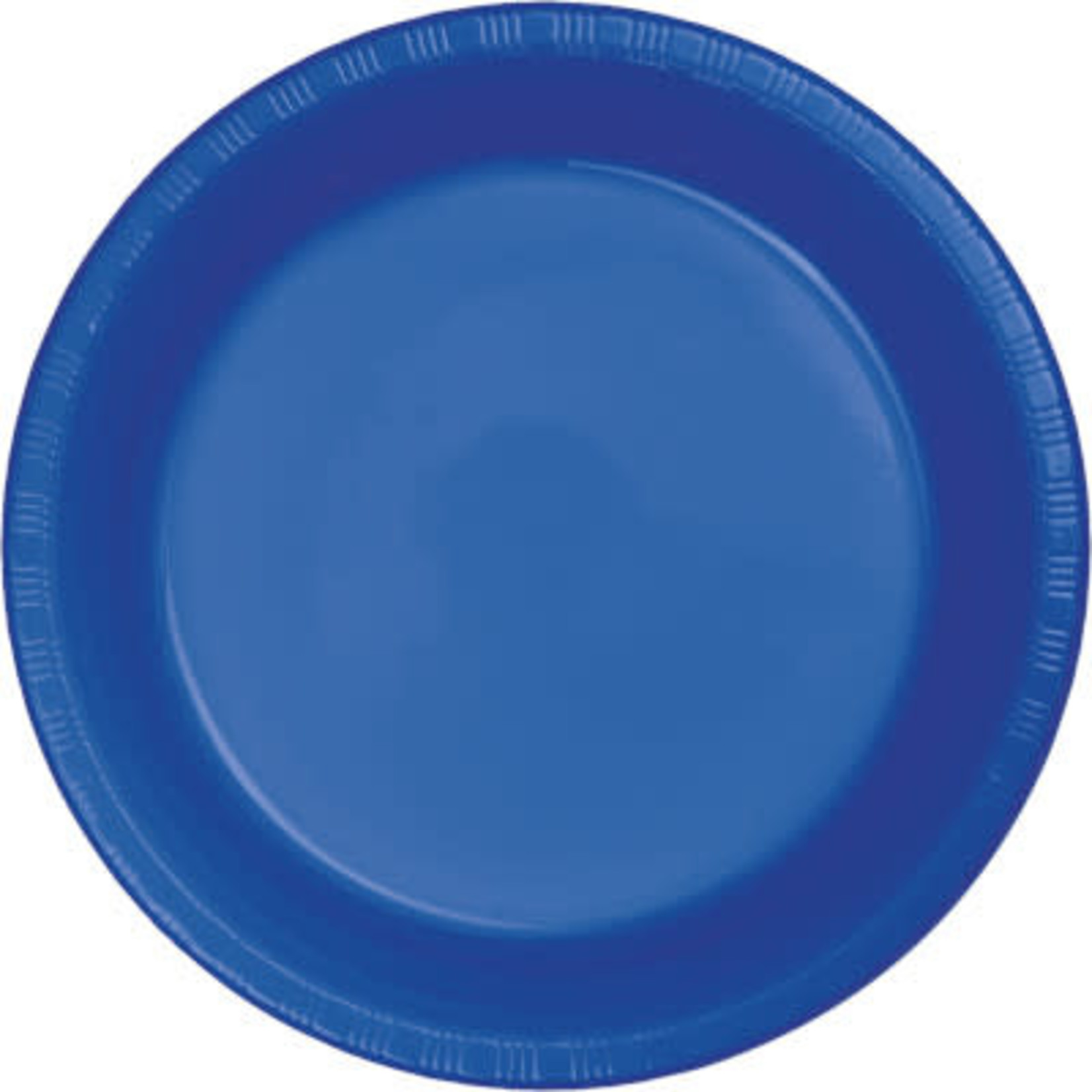 Touch of Color 7" Cobalt Blue Paper Plates - 24ct.