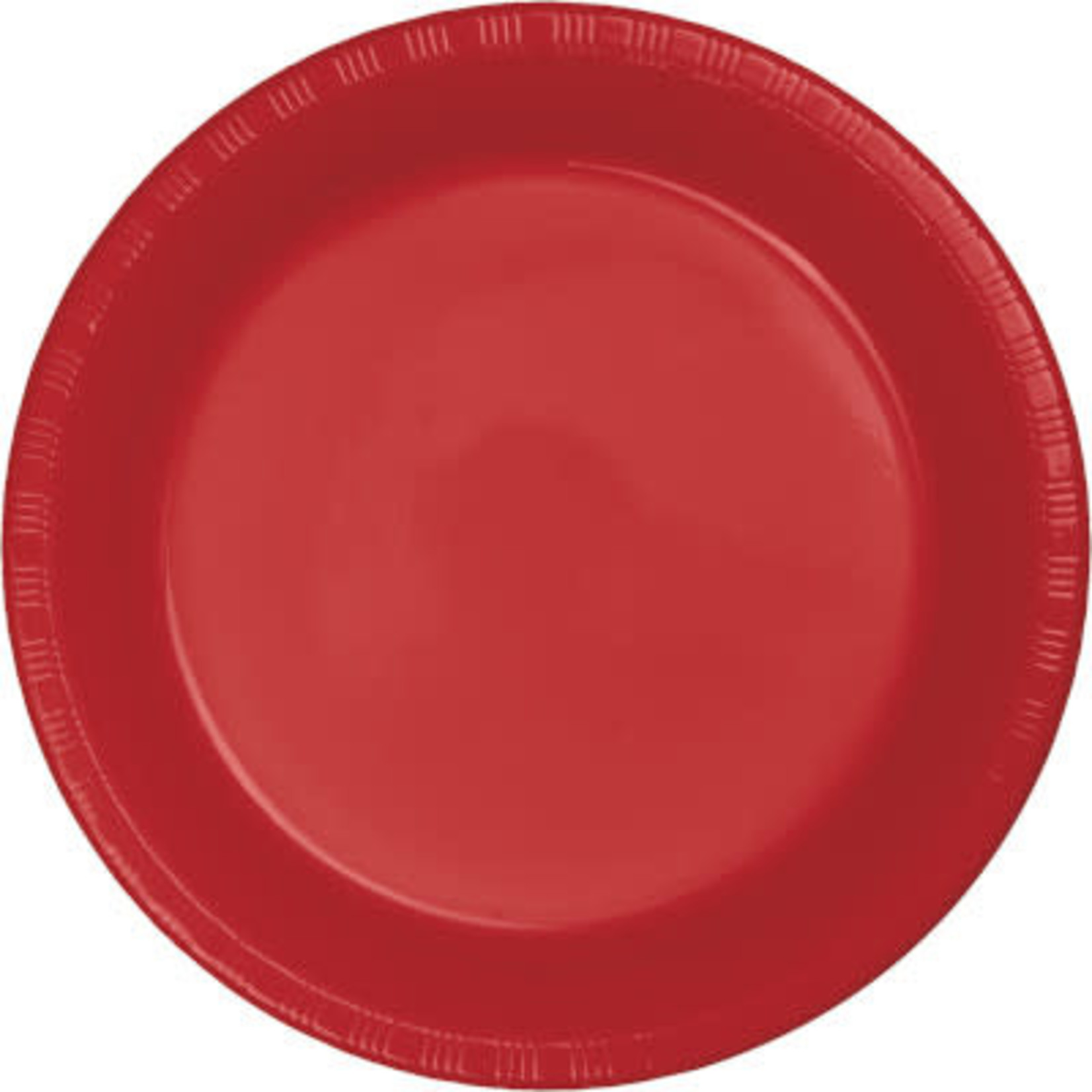 Touch of Color 7" Classic Red Paper Plates - 24ct.