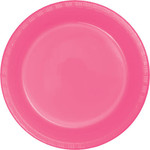 Touch of Color 7" Candy Pink Paper Plates - 24ct.