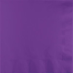 Touch of Color Amethyst Purple 3-Ply Dinner Napkins - 25ct.