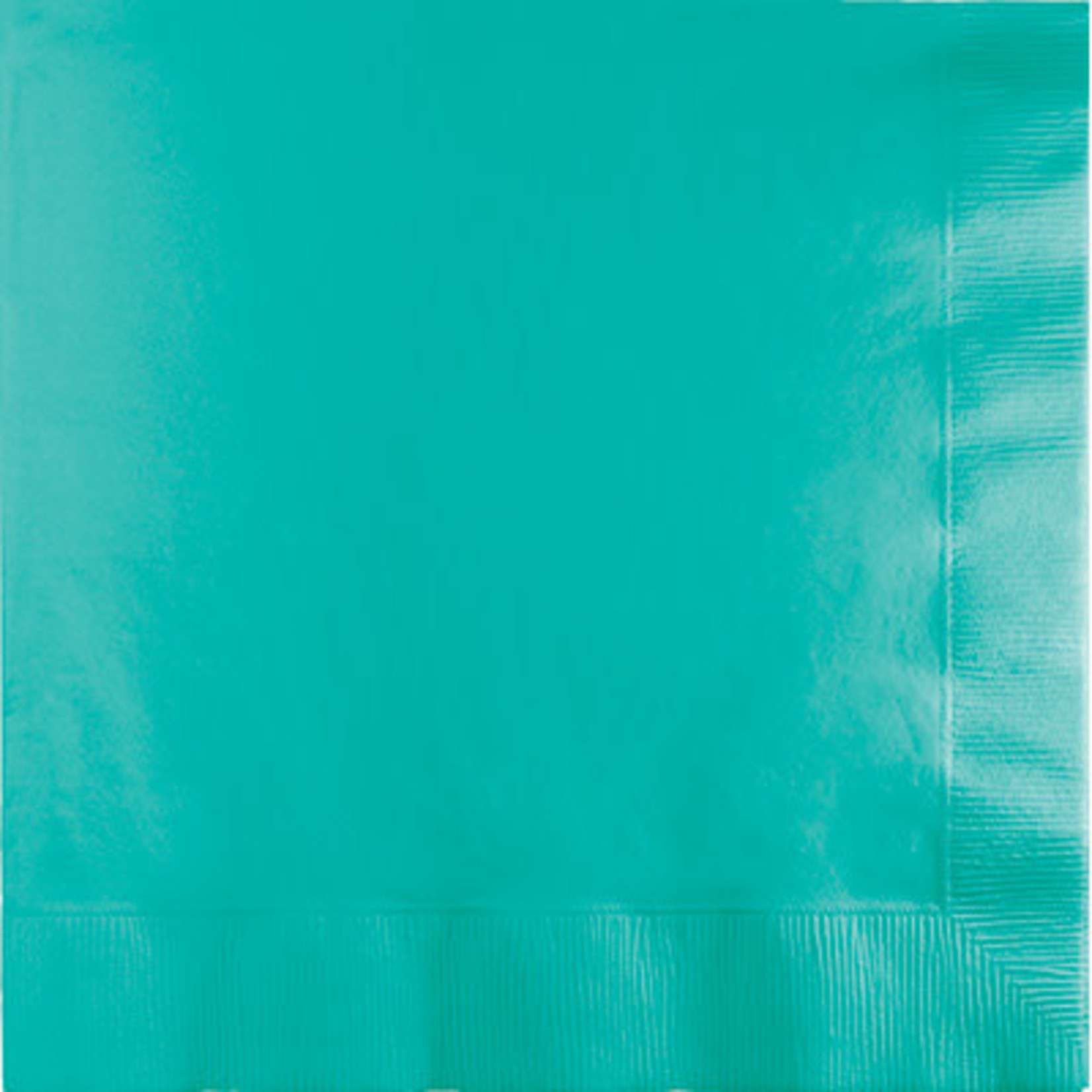 Touch of Color Teal Lagoon 3-Ply Dinner Napkins - 25ct.