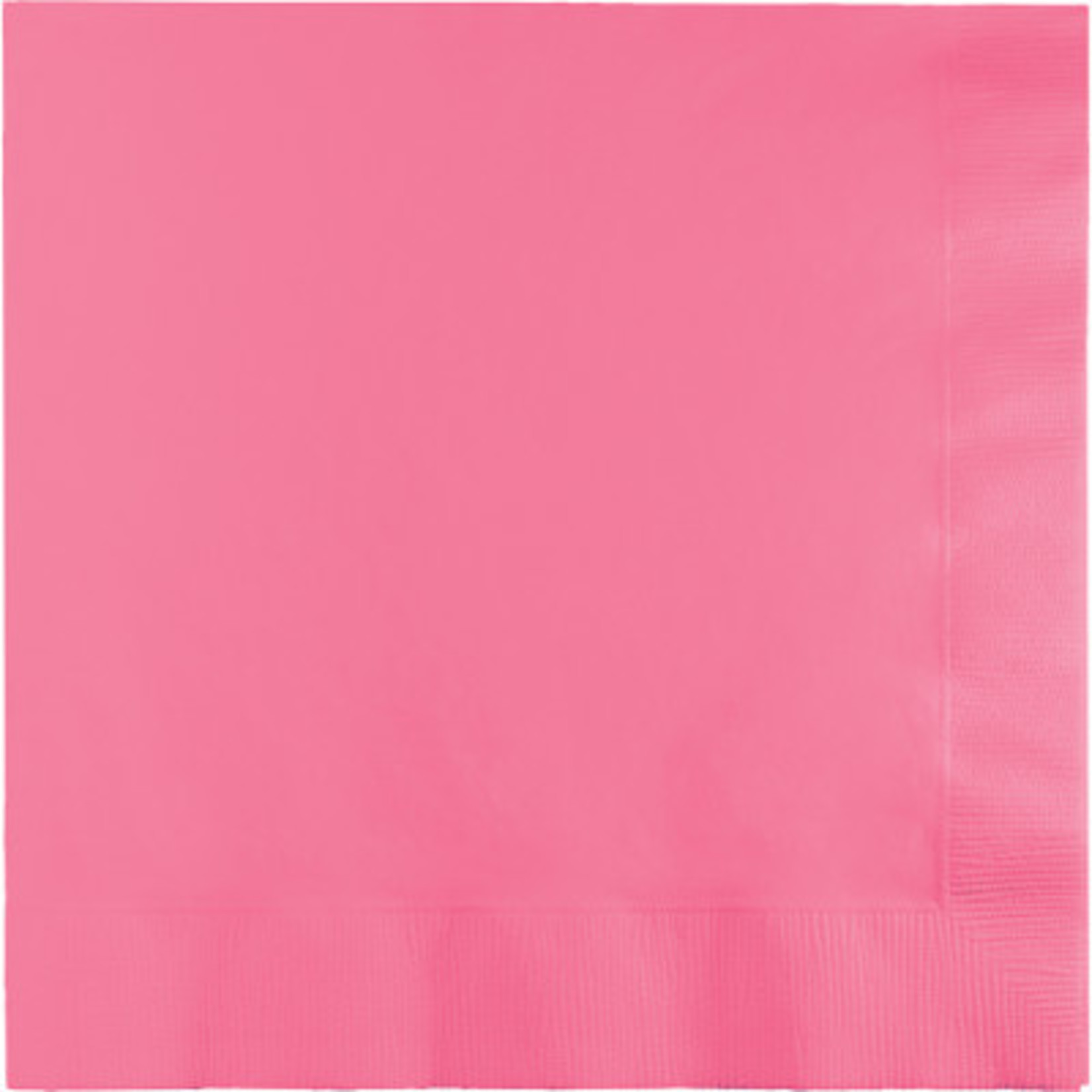 Touch of Color Candy Pink 2-Ply Lunch Napkins - 50ct.