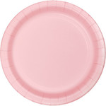 Touch of Color 7" Classic Pink Paper Plates - 24ct.