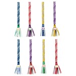 Amscan Multi-Color Fringed Blowouts - 8ct.