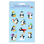 Beistle Winter Penguin Stickers - 4 sheets