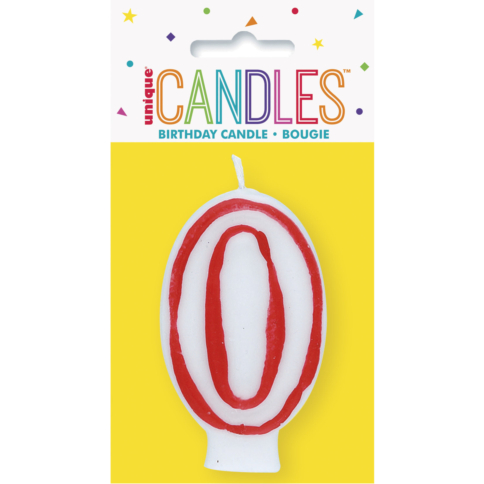 unique Birthday Number Candle #0