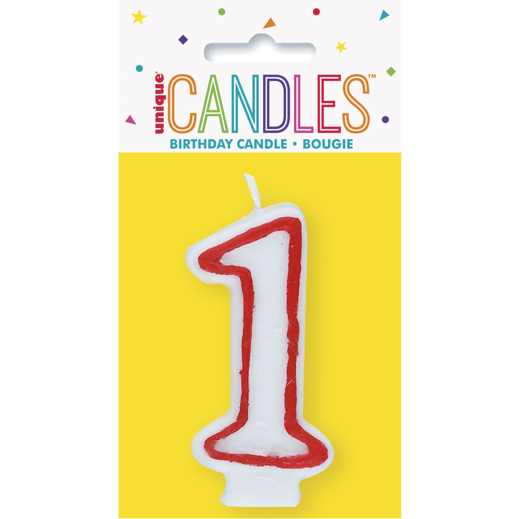 unique Birthday Number Candle #1