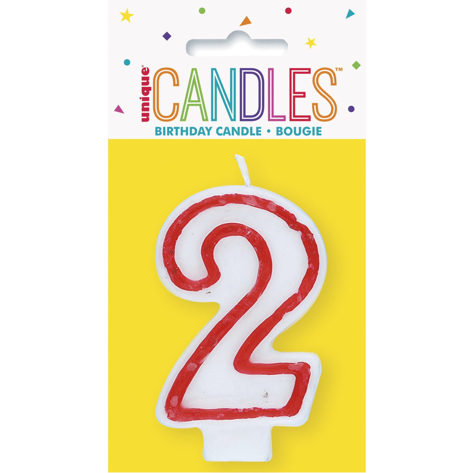 unique Birthday Number Candle #2