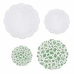Amscan Christmas Doilies, Assorted Sizes, 40ct.