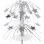 Creative Converting 8.5" Silver Mini Star Centerpiece - 1ct.