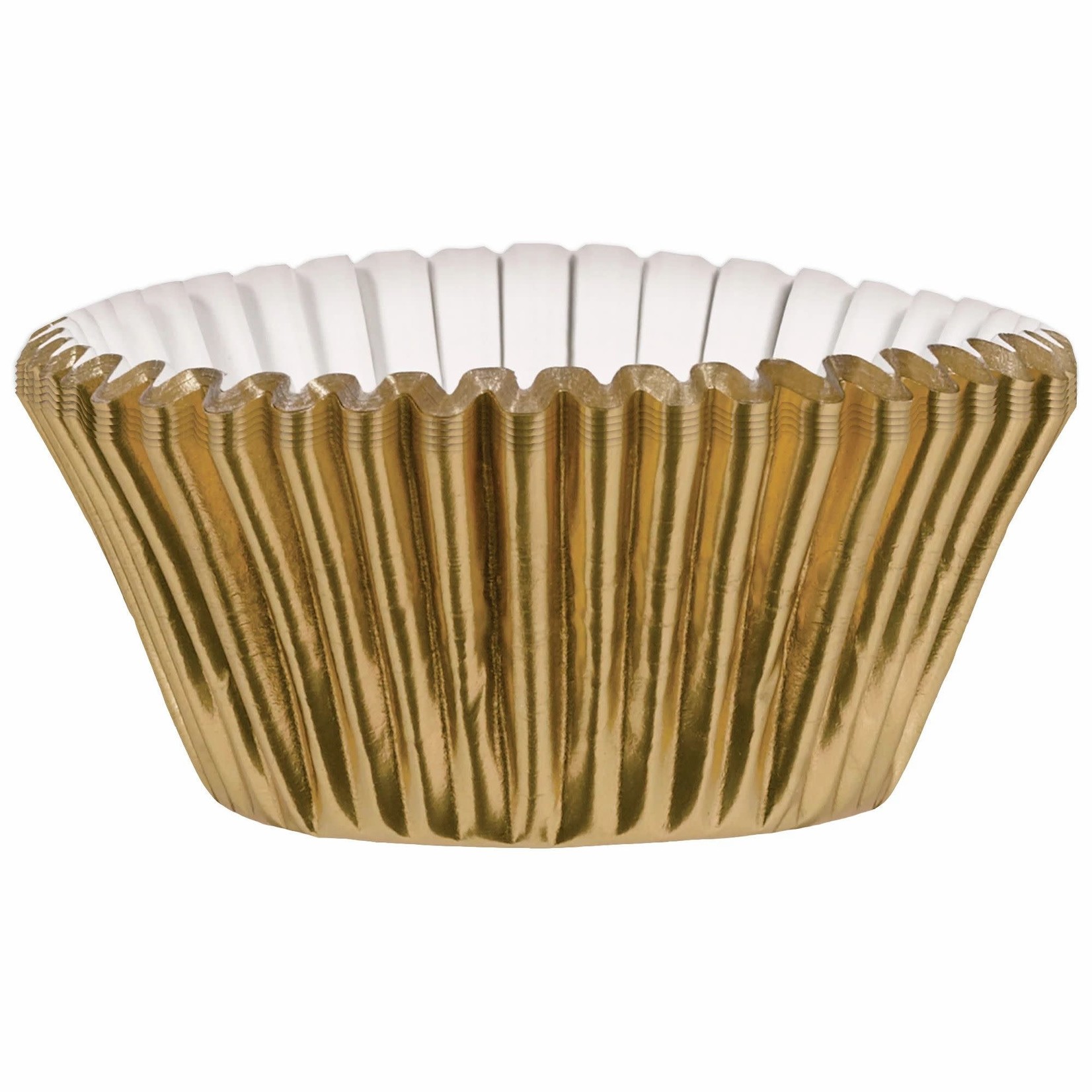 Amscan 2" Gold Foil Baking Cups - 24ct.
