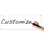 Beistle 5' Customizable Sign Banner - 1ct. (21" x 5')