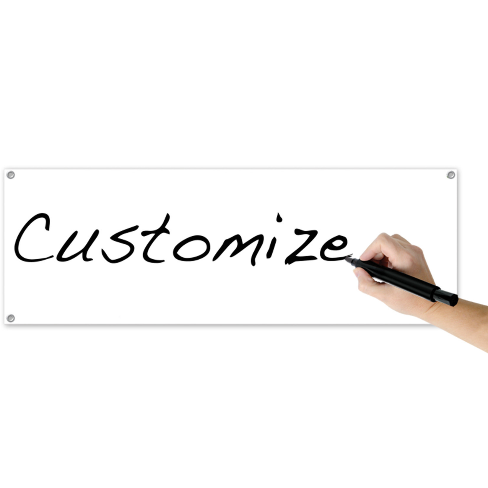 Beistle 5' Customizable Sign Banner - 1ct. (21" x 5')