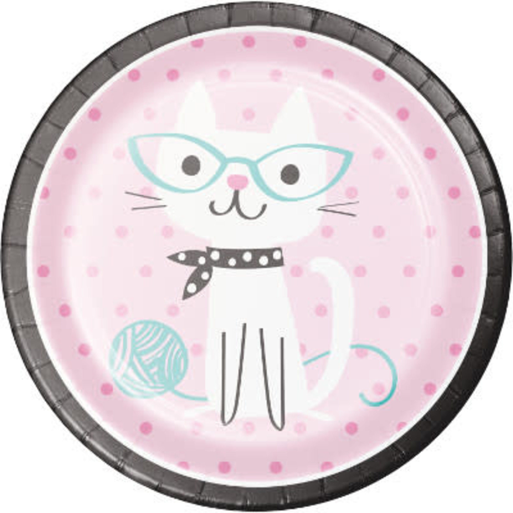 Party Creations 9" Purr-Fect Party Plates - 8ct.