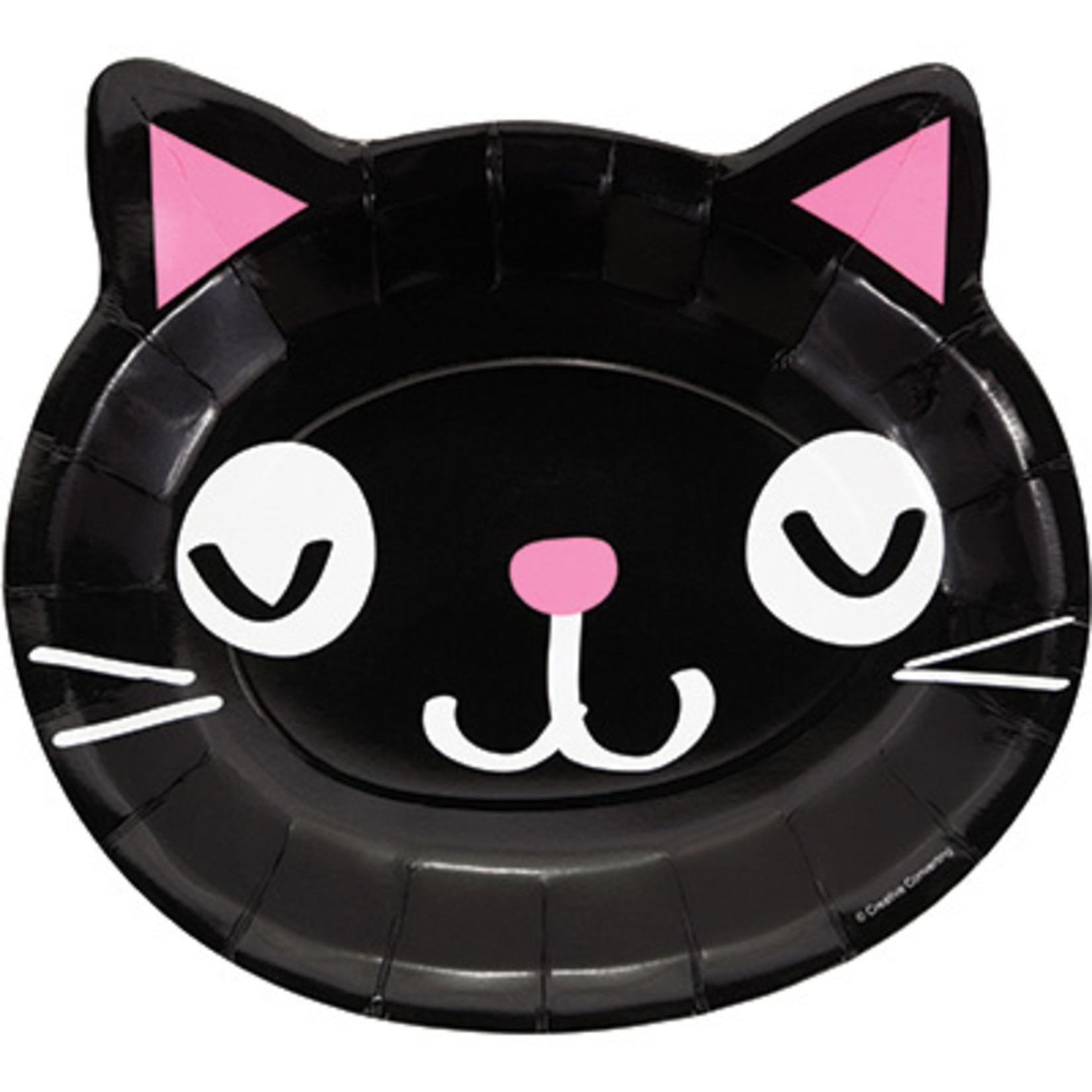 Party Creations Purr-Fect Party Shaped 9" Plates - 8ct.