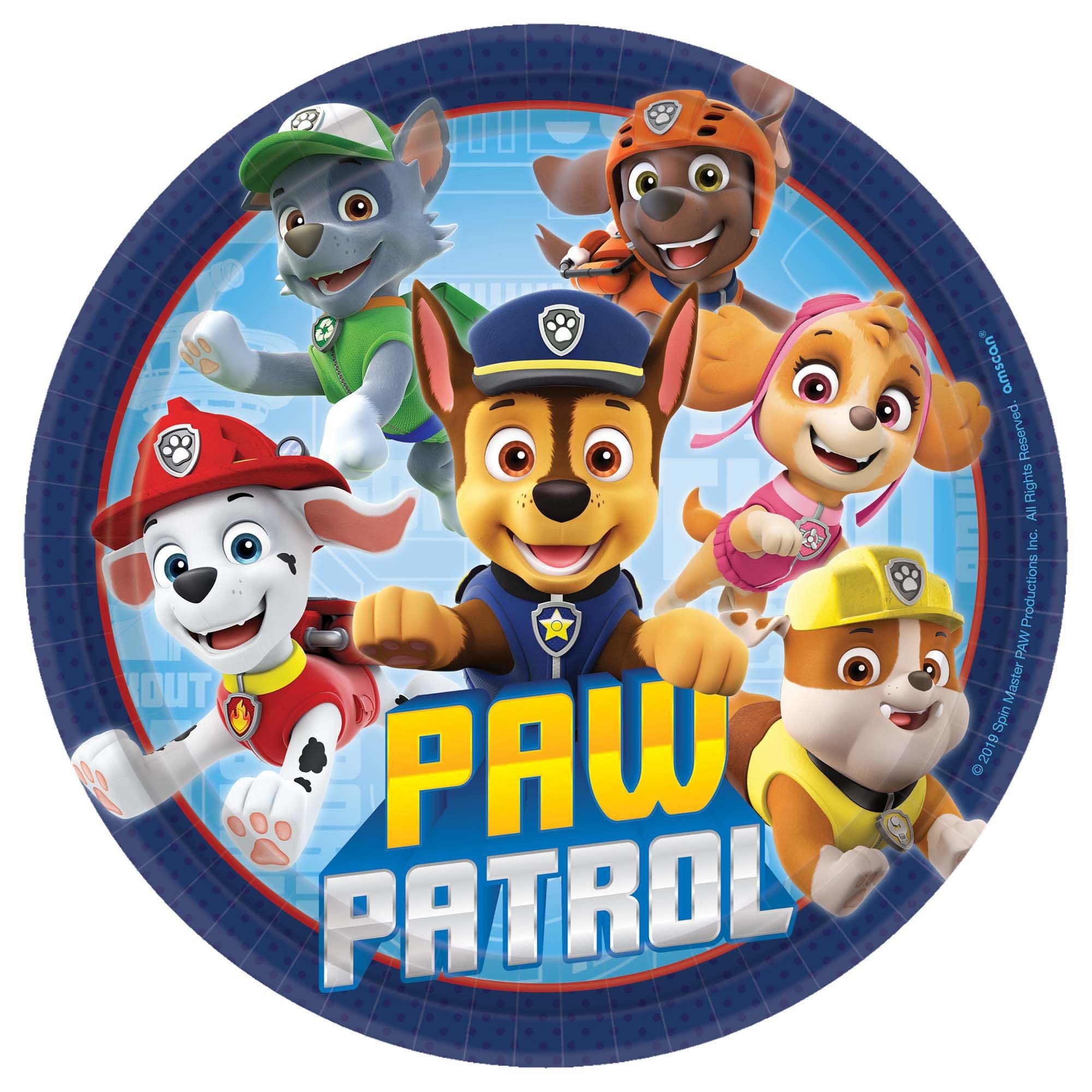 invita & Env Paw Patrol 2018 Amscan International 9903830 cancelleria 