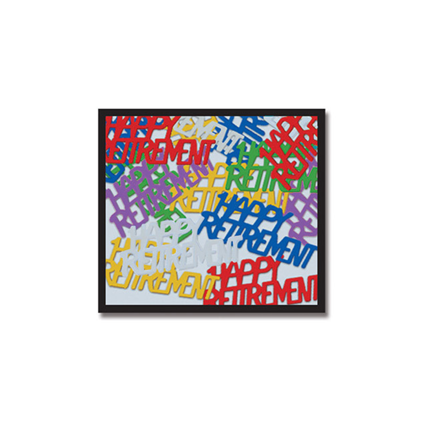 Beistle Happy Retirement Multi-Color Confetti