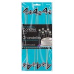 Amscan 40th Birthday Stick Candles - 6ct.