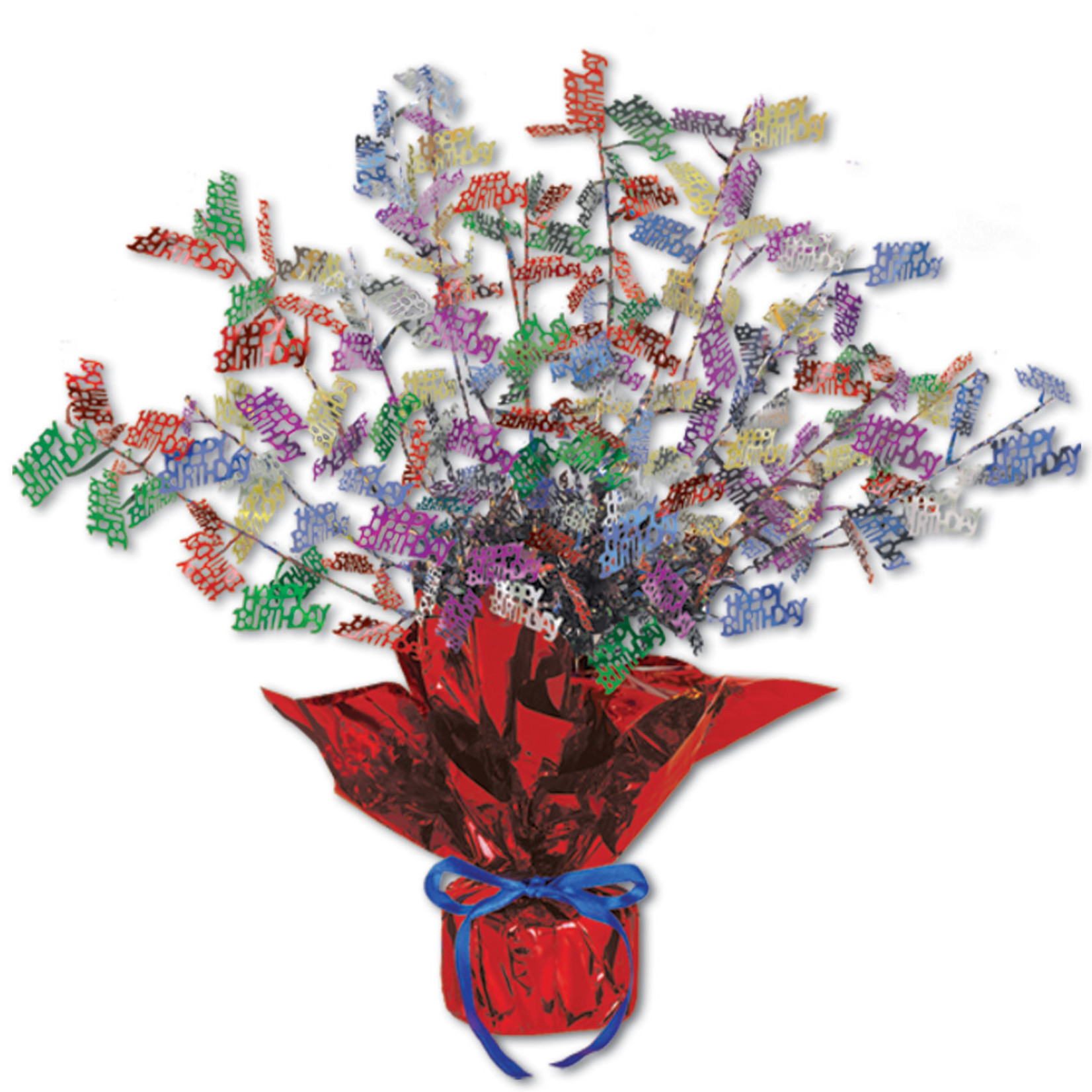 Beistle 15" Birthday Gleam 'N Burst Centerpiece - 1ct.