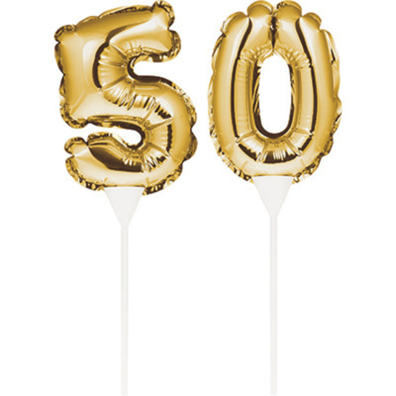 Creative Converting 50th Balloon Cake topper