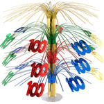 Beistle 100th Cascade Centerpiece - 1ct.