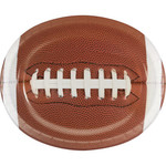 Creative Converting Touchdown Time Oval Platters - 8ct.