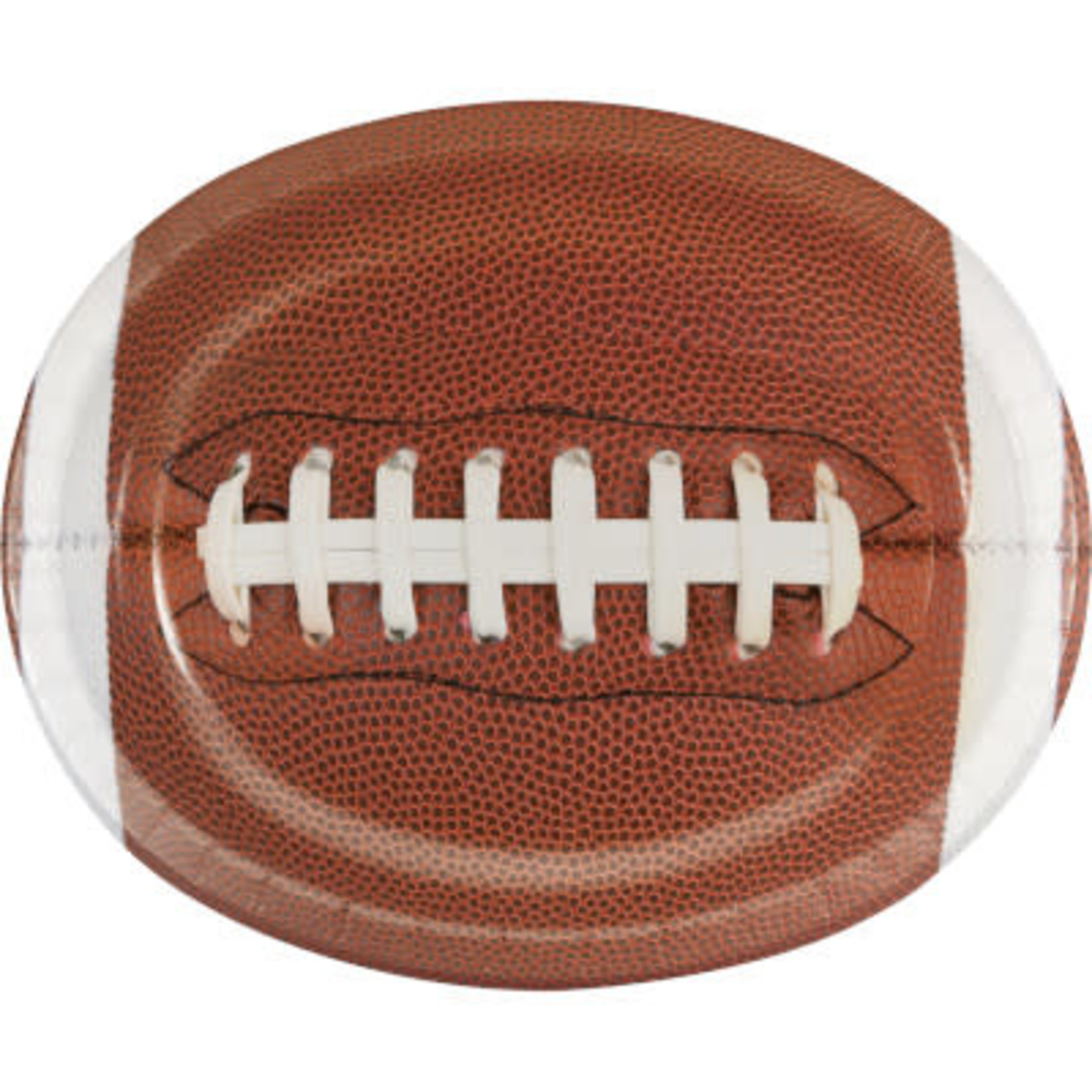 Creative Converting Touchdown Time Oval Platters - 8ct.
