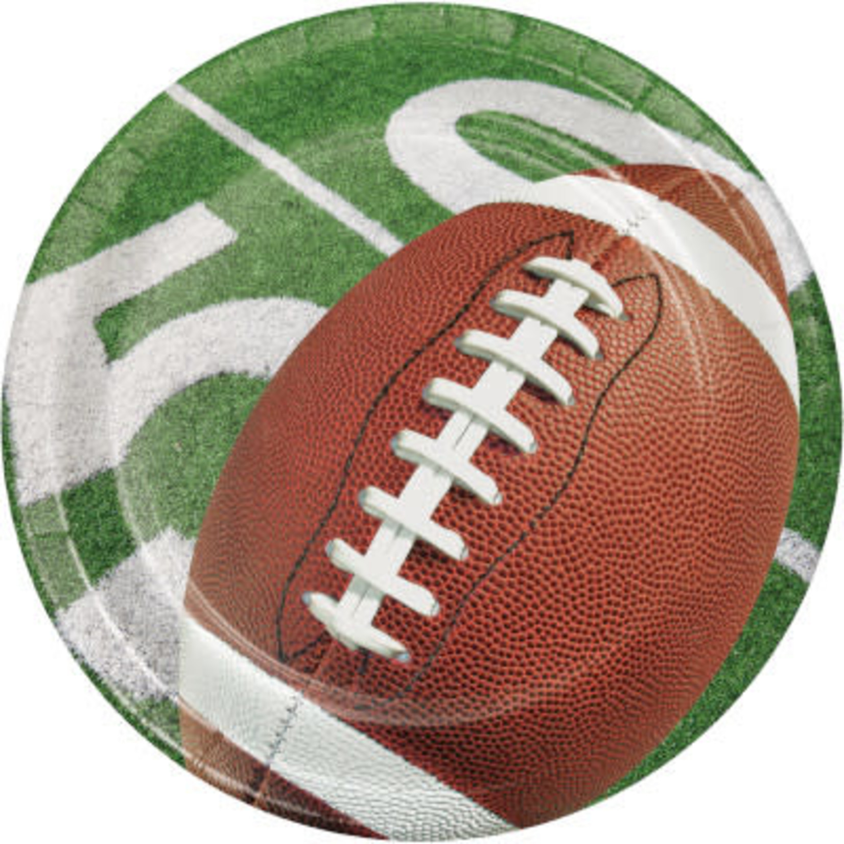 Creative Converting 7" Football Party Plates - 8ct.