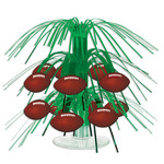 Beistle 7.5" Football Mini Cascade Centerpiece - 1ct.