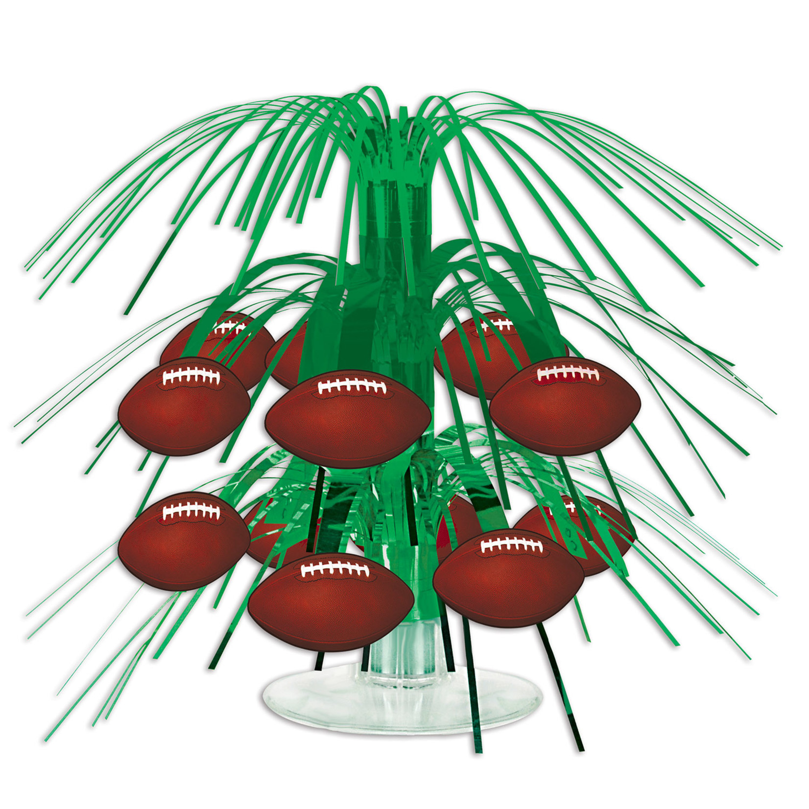 Beistle 7.5" Football Mini Cascade Centerpiece - 1ct.