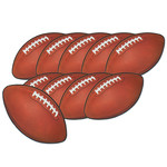 Beistle Mini Football Cutouts - 10ct.