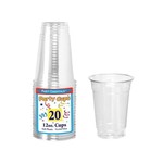 Amscan Clear Plastic Cups, 16oz, 50ct Clear | Party Supplies | Party