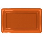 northwest Neon Orange Serving Tray 12"x18"