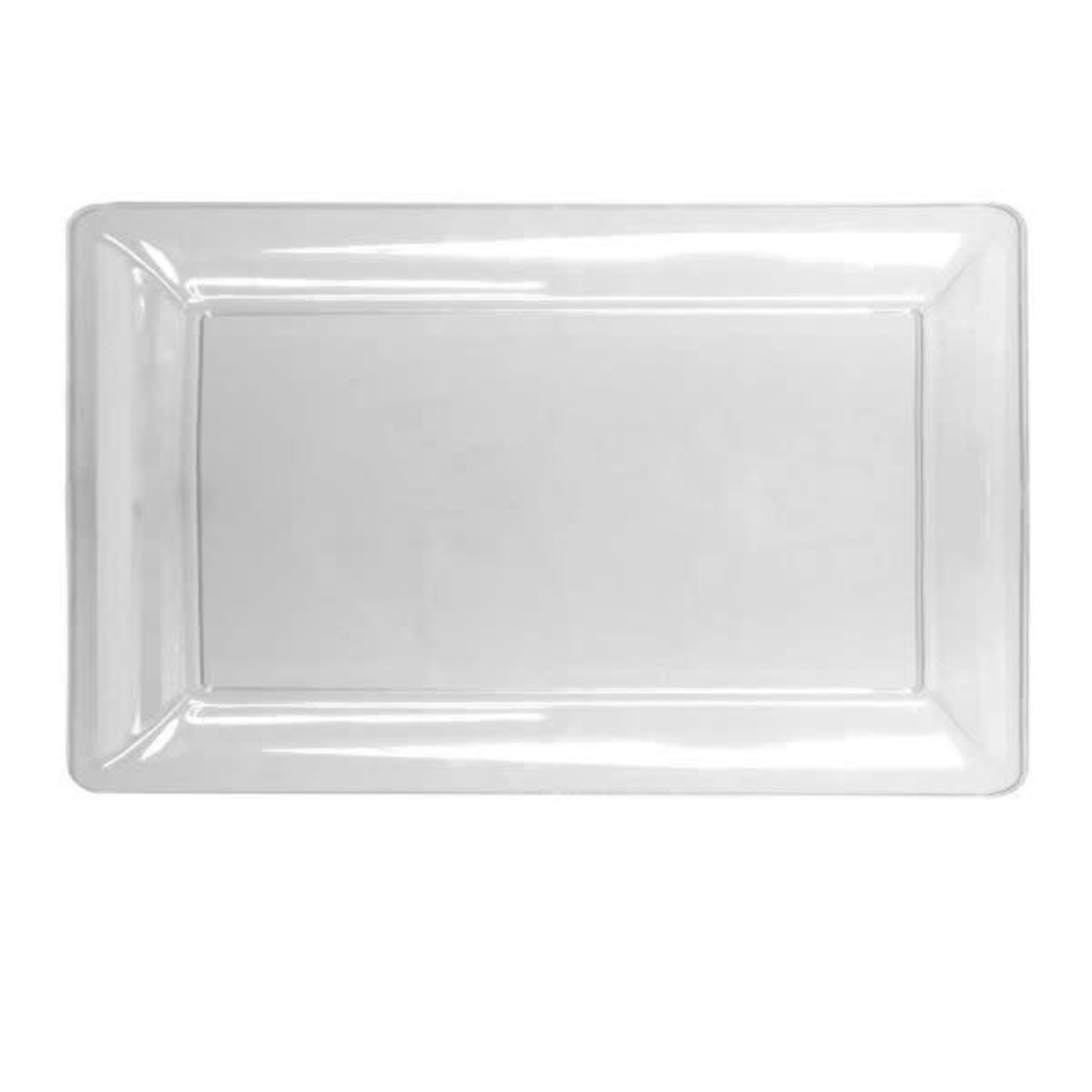 Party Essentials Clear Serving Tray - 1ct. (12" x 18")