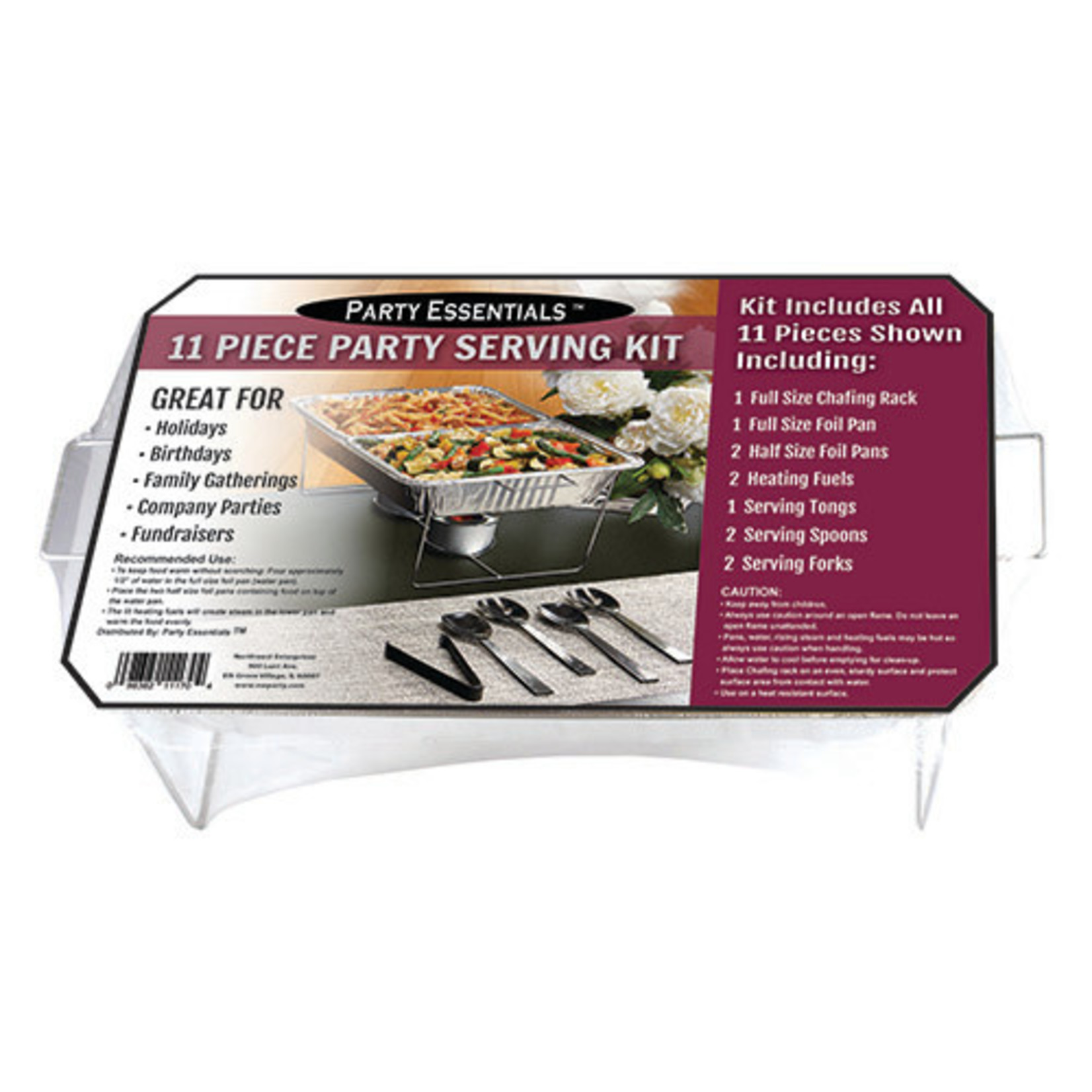 northwest 11 Pc. Party Serving Kit