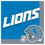 Detroit Lions Table Cover - 54 x 96 - Party Adventure